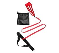 CLISPEED Swimming Resistance Parachute Belt for Speed and Strength Training Portable Swim Trainer for Adults and Red Small Parachute for Pool Fitness and Swim Lessons