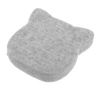 CLISPEED Thick Wool Felt Work Pad 15X15X3Cm Needle Felting Mat Handmade Square Felt Fabric Sheet for DIY Crafts and Needlework Projects