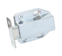 CLISPEED Thickened Zinc Alloy Push to Open Cabinet Latch with Automatic Rebound Magnetic Door Catch for Cupboards Wardrobes and Closets Handle Furniture Hardware with Durable Construction
