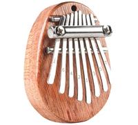 CLISPEED Thumb Piano Producing Ethereal and Pure Notes for Beginners Wooden with 8 Keys Kalimba Small Finger Piano for Music Practice and Relaxation