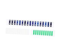 CLISPEED Thumb Piano Scale Stickers Lightweight Removable Accessories for Beginners Easy to Paste and Remove Bright Color Coding for Quick Key Learning