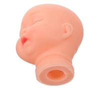 CLISPEED Tiny Doll Head Craft Accessory for DIY Stuffed Doll Making Adorable Miniature Hanging Keychain Decor Anti-wear Material for Crafting and Collectors