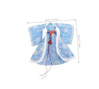 CLISPEED Traditional Hanfu Doll Clothes Vintage Chinese Style Fairy Princess Costume for Dolls Cultural Dress for Christmas Party and Festival Play
