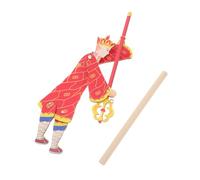 CLISPEED Traditional Wooden Shadow Puppet for Natural Material Hand Puppet for Family Interaction and Early Learning Enhances Hand Brain Coordination and Creativity
