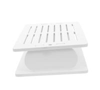 CLISPEED Transparent Business Card Holder for Desk with Slots Freestanding Plastic Organizer Stand for Hotel Front Desk Id Card Display Rack for Trading and Exhibition Space-saving Desktop