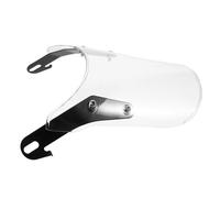 CLISPEED Transparent Motorcycle Windshield Front Windscreen for Motorcycles and Electric Scooters Easy Installation Wind Deflector Compatible with Models Wind and Debris Protection Shield