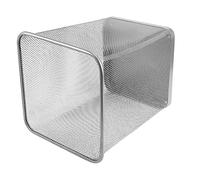 CLISPEED Trash Can for Office and Home Rust Resistant Iron Waste Basket with Large Capacity Multipurpose Storage Bin for Bathroom Bedroom Kitchen Living Room