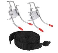 CLISPEED Tree Climbing Spikes Five Claws Climbing Tool with Thick Foot Plate for Hunting Observation and Fruit Picking Strong Load-bearing Garden Climber Equipment Easy Safety Buckle Design