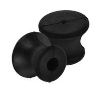 CLISPEED Tuning Fork Rubber Holder for Meditation and Sound Therapy Instruments, 2pcs Non-slip Base Accessory for Chakra and Balance in Home or Office Use