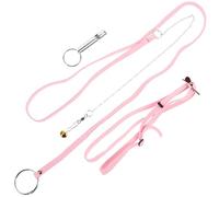 CLISPEED Turtle Leash Vest for Pet Tortoise Walking Rope Adjustable for Outdoor Enrichment Activities Random Color