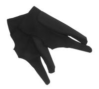 CLISPEED Two Finger Drawing Glove for Artists, Black Elastane, Ambidextrous