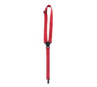 CLISPEED Ukulele Strap Portable Instrument Accessory Made of Breathable Polyester Adjustable Red Easy to Install and Remove for Comfortable Playing