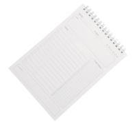 CLISPEED Undated Daily Planner Notepad with 80 Sheets, Easy to Store Paper and Aluminum Alloy Design, to Do List and Time Management, Gift for Family and Friends in The New Year