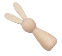 CLISPEED Unfinished Wooden Bunny Doll for DIY Crafts, Lightweight Synthetic Material Rabbit Ornament, Mini Size Suitable for Room Decoration and Painting Projects