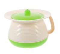 CLISPEED Unisex Chamber Pot Lid Portable Plastic Bedpan Spittoon Urine Jug for Camping and Home Use for Seniors and Disabled Individuals Easy to Clean and Odor-Sealed