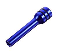 CLISPEED Universal Blue Aluminum Alloy Door Lock Knob Pull Pin for Car and Truck with Additional Safety Protection, Compatible with Car Models, Stylish Interior Accessory