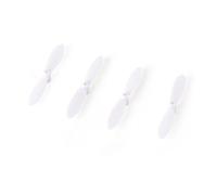 CLISPEED Universal Replacement Propeller Blades Easy to Install 4pcs Sturdy Hard Plastic Suitable for Replacing Old or Broken Blades for Nano Rc Quadcopter in Rc Drone
