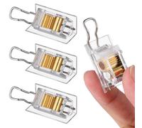 CLISPEED Venetian Blind Cord Locks 4Pcs Replacement Gear Window Blind Parts Cord Lock Mechanism for Home Curtain Accessories 1.26 Inch Compact Design