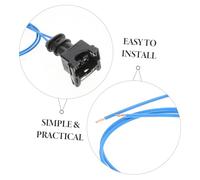 CLISPEED Versatile Automotive Air Heater Wire Harness Fuel Pump Connector Plastic Durable Replacement for Vehicle Fuel Pump Easy Installation Multipurpose Defroster Defogger Heater