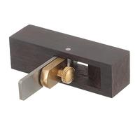 CLISPEED Violin Luthier Tool Curved Brass Plane Cutter Ebony Wood Violin Makers Plane and Viola Repair Musical Instrument Workshop