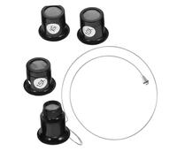 CLISPEED Watchmaker Loupe with Steel Wire Jeweler S Magnifying Glass Kit for Professional Watch Repair and Jewelry Inspection Lightweight Portable Tool