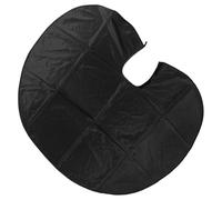 CLISPEED Waterproof Haircut Cape Polyester Taffeta Hairdressing Apron Black Large Salon Barber Shoulder Cover for Hair Cutting, Dyeing and Styling