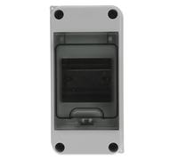 CLISPEED Way Power Distribution Box Electrical Enclosure with Transparent Window Material Breaker Protection Case for Indoor Outdoor Use Surface Mounted Junction Unit