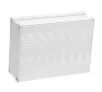 CLISPEED Weatherproof Electronic Junction Box Enclosure Case for Electrical Circuit Board Multifunctional Metal Wiring Box with Easy Installation for Electronics Protection and Instrument