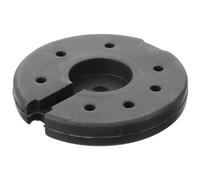 CLISPEED Weighted Block Base for Table and Floor Lamps Iron Metal Base Weight 5.5 Inch Round DIY Heavy Chassis for Stable Desk Lamp Support and Assembly