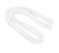CLISPEED White Faux Ribbon Trim for Clothing and Costume Decoration, Plush Artificial Material, Easy to Cut and Will Not Fade, for Chinese Clothes Decoration and DIY Accessories