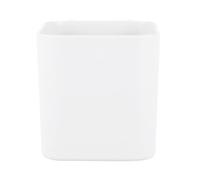 CLISPEED White Plastic Pegboard Bin for Organizing Small Parts, Sturdy and Not Easy to Break, Pegboard Attachment for Tool Storage in Home Or Office