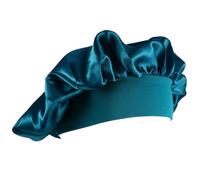 CLISPEED Wide Elastic Band Sleep Hat for Women High Stretch for Hair Protection Lightweight Bed Beanie for Curly Hair Care and Sleeping Portable for Adults