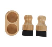 CLISPEED Wood Oil Brush with Round Wooden Handle Food Grade Mineral Oil Wax Applicator for Butcher Block Care Cutting Boards Bamboo Utensils Ergonomic Grip