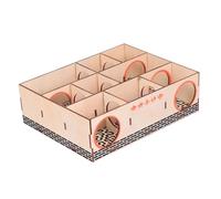 CLISPEED Wooden Maze Tunnel for Small Pets Hamsters and Mice Interactive Activity Sports for Cage Chewing Prevention Agility Exercise and Healthy Growth