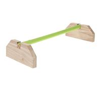 CLISPEED Wooden Parrot Standing Rack for Pet Birds, Safe for Chewing and Encourages Exercise, Unique Appearance Modelling, for Home Use as A Sturdy Bird Perch Stand Random Color