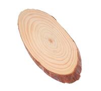 CLISPEED Wooden Rounds Unfinished Ornament 11.79x4.72x0.39in Delicate Round Lightweight Easy to Carve for Welcome Sign DIY Hand Paintings Suitable