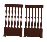 CLISPEED Wooden Screen Divider Multi Functional and Reusable 2pcs Japanese Style Unique Design Enhancing Elegance and Artistic Atmosphere for Home Decor and Restaurant Use