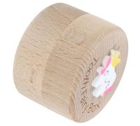 CLISPEED Wooden Tooth Box for Large Capacity Carved Keepsake Container for Boys for Preserving Precious Lost Teeth Memories and Milestones