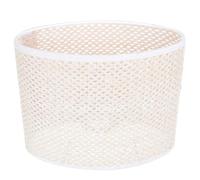 CLISPEED Woven Lampshade for E27 E14 Bedside Table Lamp, Oval Rose Gold Paper Material Lamp Cover, Practical Light Accessory for Home and Bedroom Decor
