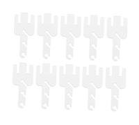 CLISPEED Yarn Tensioner Forks 10Pcs Knitting Machine Detachable Rods Compatible with Addi King Express for Machine Knitting and Repair Tasks