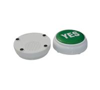 CLISPEED Yes Responder Game Answer Buzzer Big Buttons Digital Sound Buzzer Toy for Boys and Girls Classroom Competition Fun