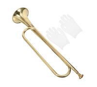 CLISPEED Youth Trumpet for Preschool Musical Instrument Gift Practical Wind Instrument for Boys and Beginner Music Education