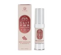 Clit Pwr Orgasmic Gel Vibrating Liquid with Heat Effect Mint Flavor Chocolate 15ml Secret Play