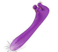 Clitoral G Spot Vibrator Sex Toys - Gyrating Clitoral Stimulator Vibrators Dildo Adult Sex Toy for Women Couple, 9 Rotation 9 Vibration Silicone Discreet Vibrator Waterproof Precise Stimulation