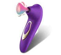 Clitoral Sucking Sex Toys for Women with 10 Powerful Vibrating Vibratorters Clitoris Nipple Clit Sucker Tongue Licker Anus Anal Massager G Spot Vibrator Vagina Stimulator Adult Sex Toy