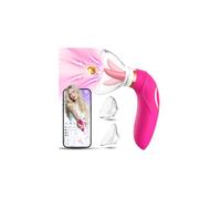 Clitoral Sucking Vibrator Sex Toys with 8 Sucking Modes and 5 Licking Tongue Vibrations, G-spot Nipples Vagina Clitoral Stimulator for Women Rechargeable Adult Toys for Women Couples
