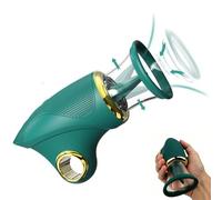 Clitoral Suction Vibrator with Tongue Licking and Nipple Massager for Adults