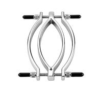 Clitoris Clamp with Tow Rope for Women,Adjustable Labia Spreader Clamps,Adult Games Clitoris Stimulator Teasing,Stainless Steel Sex Toys G-spot Massage (Labia Clamp)