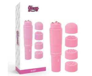 Clitoris vibrator pocket glossy kurt pink, Width 90 mm, Length 220 mm, Depth 55 mm, Department WOMEN, Poids 0.115 Kg, Color Pink