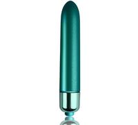 Clitoris vibrator with contact and silk petals, Department WOMEN, Color Green